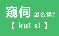 窥伺怎么读_汉字窥伺念什么_窥伺的拼音怎么读_窥伺的意思是什么？