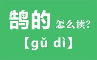 鹄的怎么读_汉字鹄的的拼音怎么读_鹄的的意思是什么？