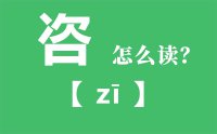 <b>咨怎么读_汉字咨的拼音怎么读_咨文的意思是什么？?</b>