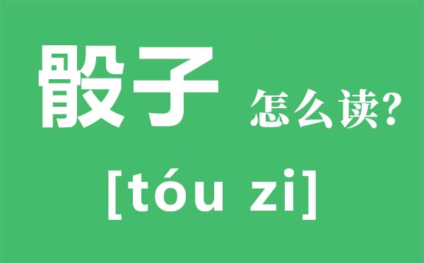 骰子怎么读拼音是什么,骰子是什么,骰子怎么玩