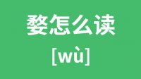 婺怎么读_汉字婺的拼音怎么读_婺字的意思是什么？