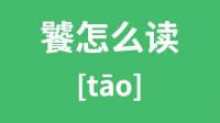 饕怎么读_汉字饕的拼音怎么读_饕字的意思是什么？