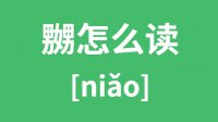 嬲怎么读？汉字嬲的拼音怎么读？嬲字的意思是